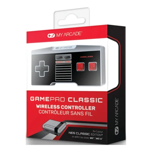 My Arcade GamePad Classic: Non-Wired Controller for NES Classic Edition System & Wii