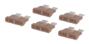 5 Pack - Littelfuse 0ATO005.V Automotive 5A 32VAC/VDC ATO Series Fast-Acting Fuse