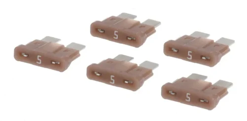 5 Pack - Littelfuse 0ATO005.V Automotive 5A 32VAC/VDC ATO Series Fast-Acting Fuse