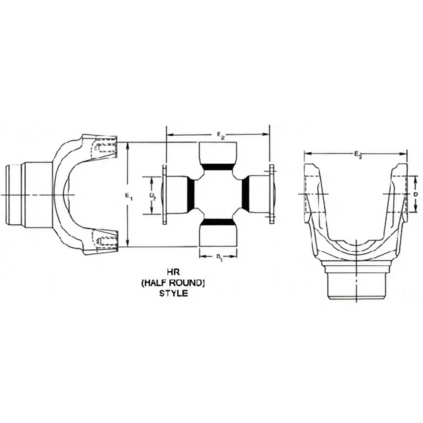 Dana Spicer Select 25-675X U Joint For 1710 Series - Image 4