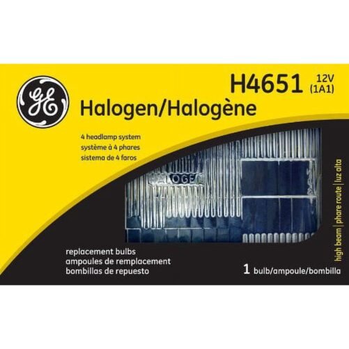 GE H4651 Replacement Halogen Sealed Beam Headlight Replacement Bulbs