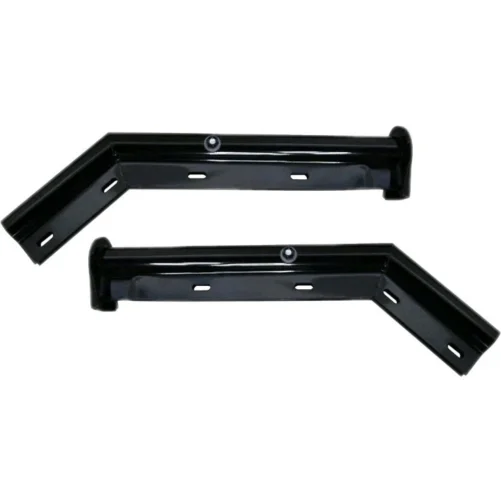 Power Products Pair of 27" Black Spring Angled Mud Flap Hanger Set 45