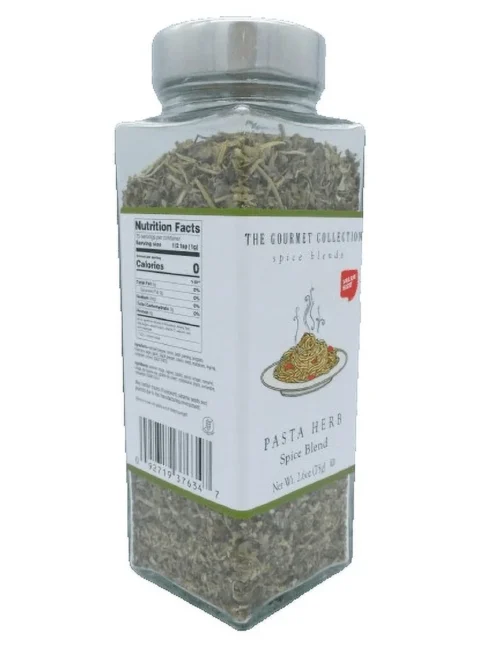The Gourmet Collection Pasta Herb Italian Spice Blend Seasoning 2.6 oz
