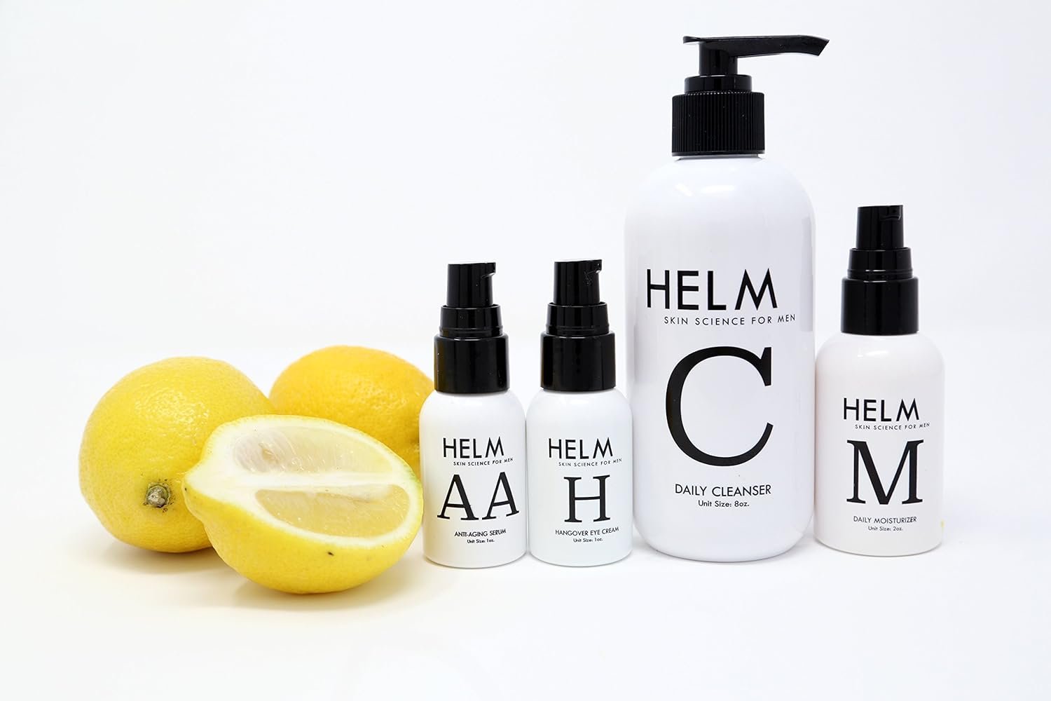 Helm Anti-Aging, Repairing Serum, Eye Cream, Daily moisturizer, Cleanser for Men - Image 4