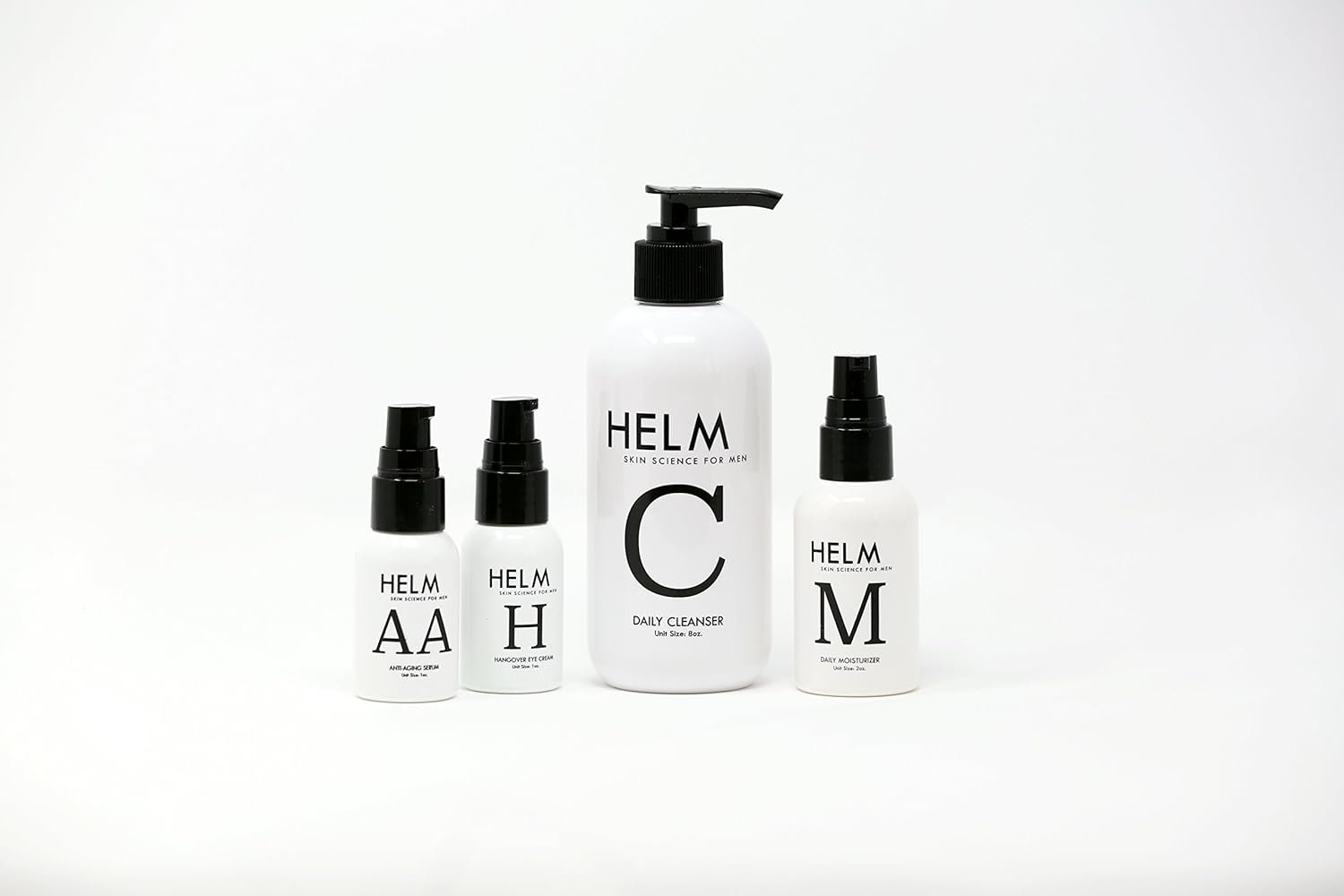 Helm Anti-Aging, Repairing Serum, Eye Cream, Daily moisturizer, Cleanser for Men - Image 6