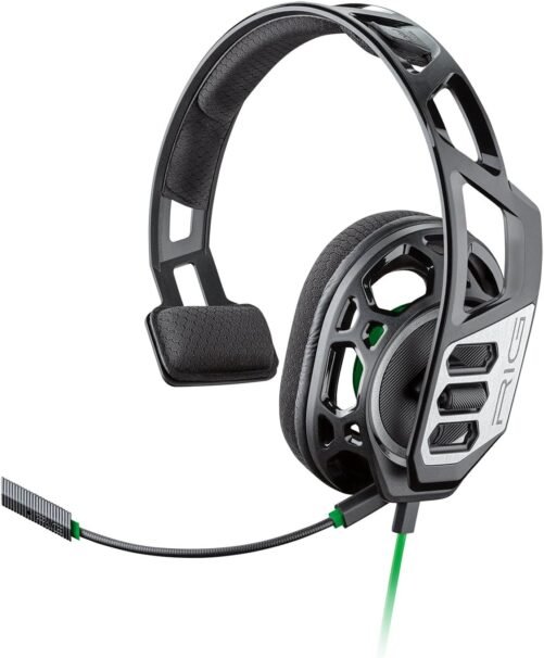 Plantronics Rig 100HX Gaming Headset Green Wired 3.5mm Microphone Ultralight
