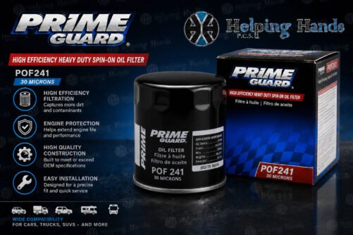 Prime Guard POF241 High Efficiency Heavy Duty Spin-On Oil Filter 30 Microns