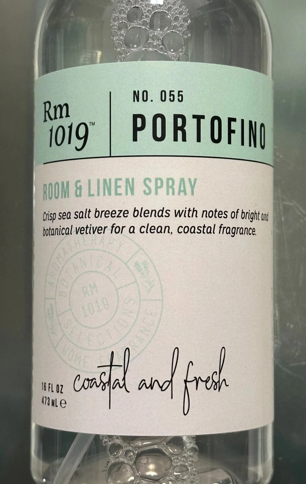 Room 1019 Portofino Room & Linen Spray Mist, 16oz / 473mL - Image 3