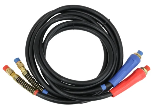 12 Ft Semi Truck Air Line Hose Assemblies with Flexible Grips & 1/2" NPT Fittings