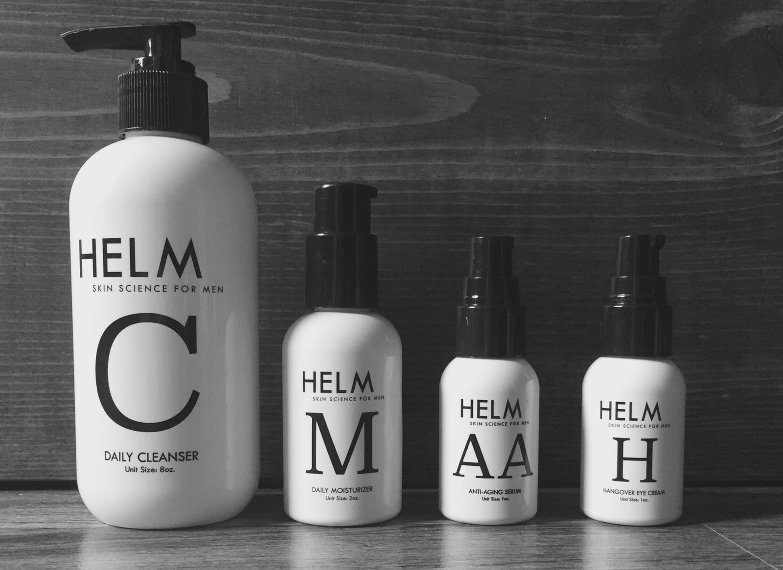 Helm Anti-Aging, Repairing Serum, Eye Cream, Daily moisturizer, Cleanser for Men - Image 5