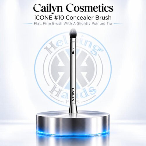 Cailyn iCONE #10 Concealer Brush - Flat, Firm Brush With A Slightly Pointed Tip
