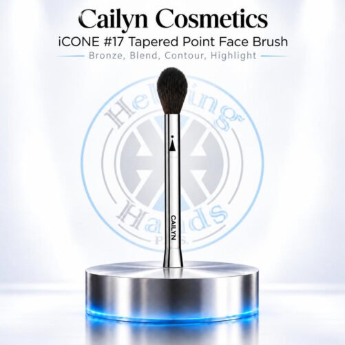 Cailyn iCONE #17 Tapered Point Face Brush - Bronze, Blend, Contour, Highlight
