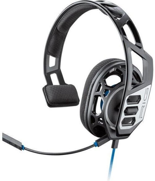 Plantronics Rig 100HS Gaming Headset Blue Wired 3.5mm Microphone Ultralight
