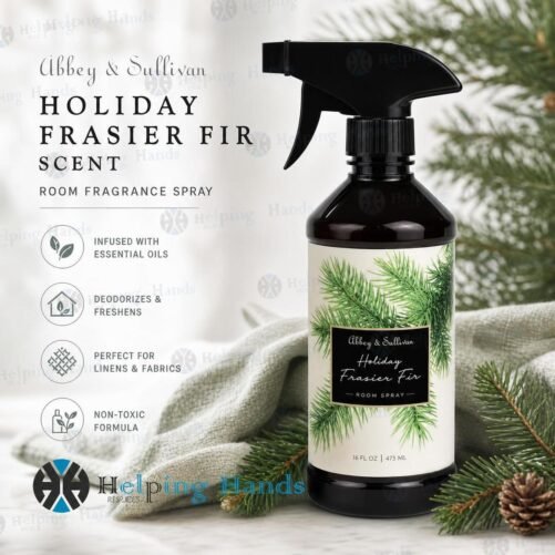 Abbey & Sullivan Holiday Frasier Fir Scent Room Fragrance Spray 16 oz