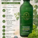 Bath & Body Works Aromatherapy Eucalyptus + Spearmint Body & Massage Oil 4 oz