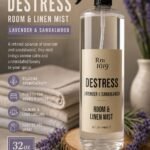 Large Room 1019 Destress Room & Linen Mist Spray Lavender & Sandalwood 32oz