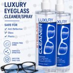 2 Luxury Gentle Streak-Free Eyeglass Cleaner Spray for Anti-Reflective Lenses