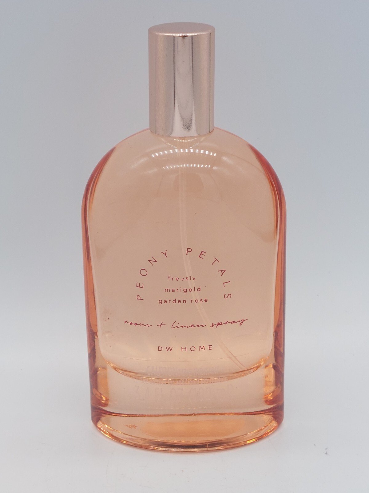 DW Home Glass PEONY PETALS Long Lasting Scented Room & Linen Spray 3.4oz - Image 2
