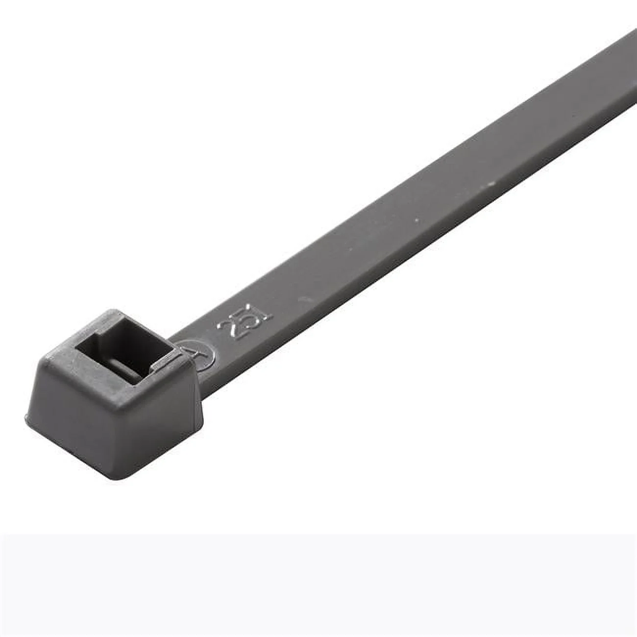 1000 Act Gray High-Quality UV Nylon ACAL-07-50-8-C - 7 in 50 lbs Cable Ties - Image 2