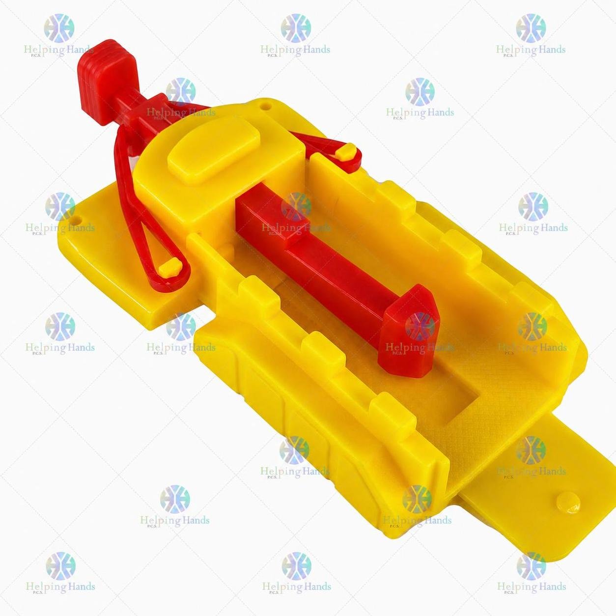 Turbo Hot Wheels Launcher Set 1 Launcher 2 Connectors & 4 Feet Blue Track - Image 3