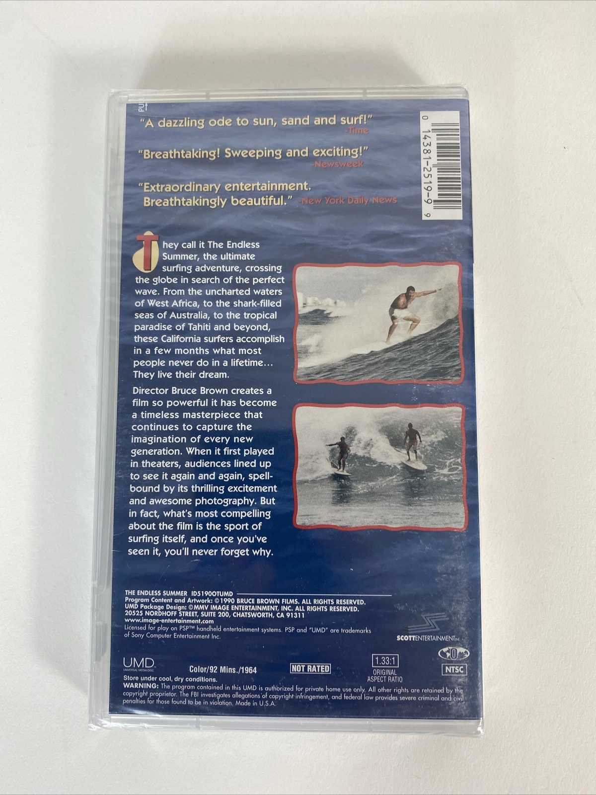 The Endless Summer (UMD-Movie, 2005) - Factory Sealed - Image 3