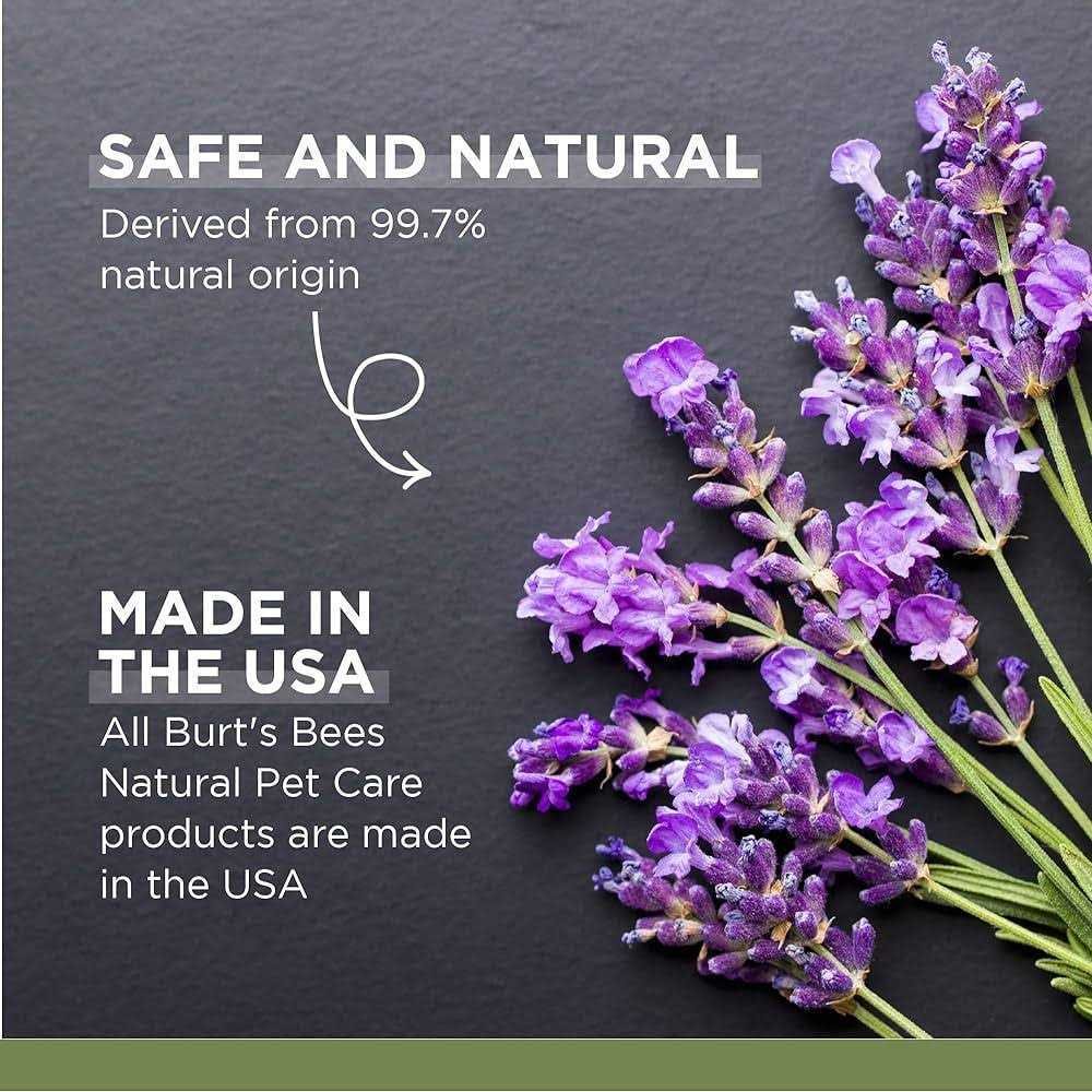 Burt's Bees Pets Natural Calming Spray for Dogs Seed Oil and Lavender 10oz - Image 3