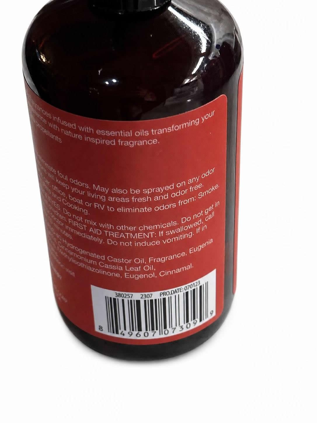 Apple Cinnamon Scent Linen And Room Spray Cinnamon, Nutmeg, Cloves 8oz - Image 2