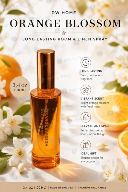DW Home Long Lasting Orange Blossom Room And Linen Spray 3.4 oz