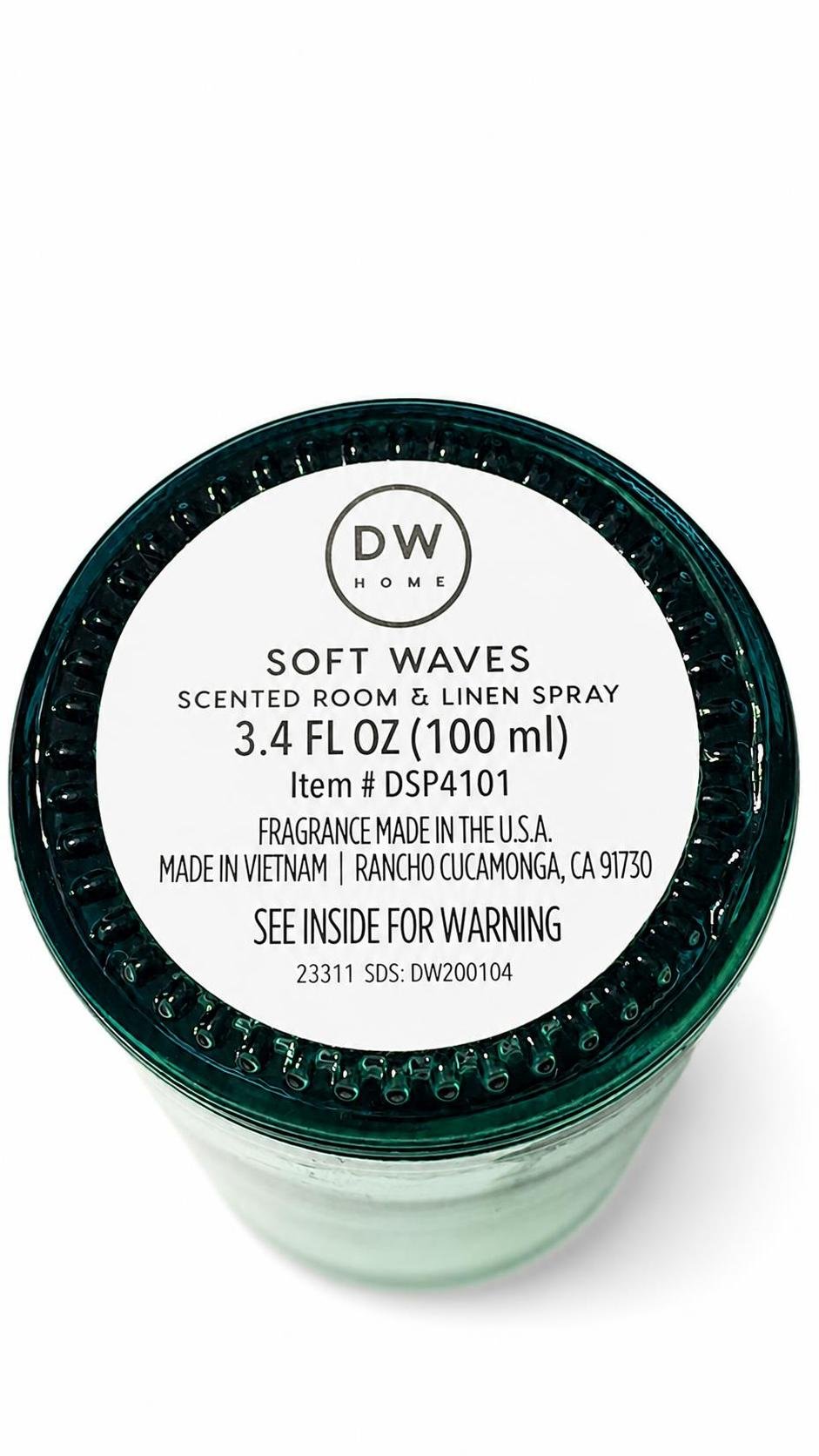 DW Home Long Lasting Soft Waves Room And Linen Spray 3.4 oz - Image 2
