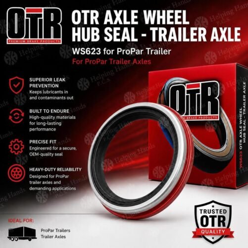 OTR Axle Wheel Hub Seal - Trailer Axle Wheel Seal WS623 for ProPar Trailer