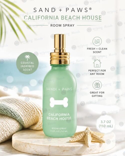 New Sand + Paws California Beach House Room Spray 3.7oz