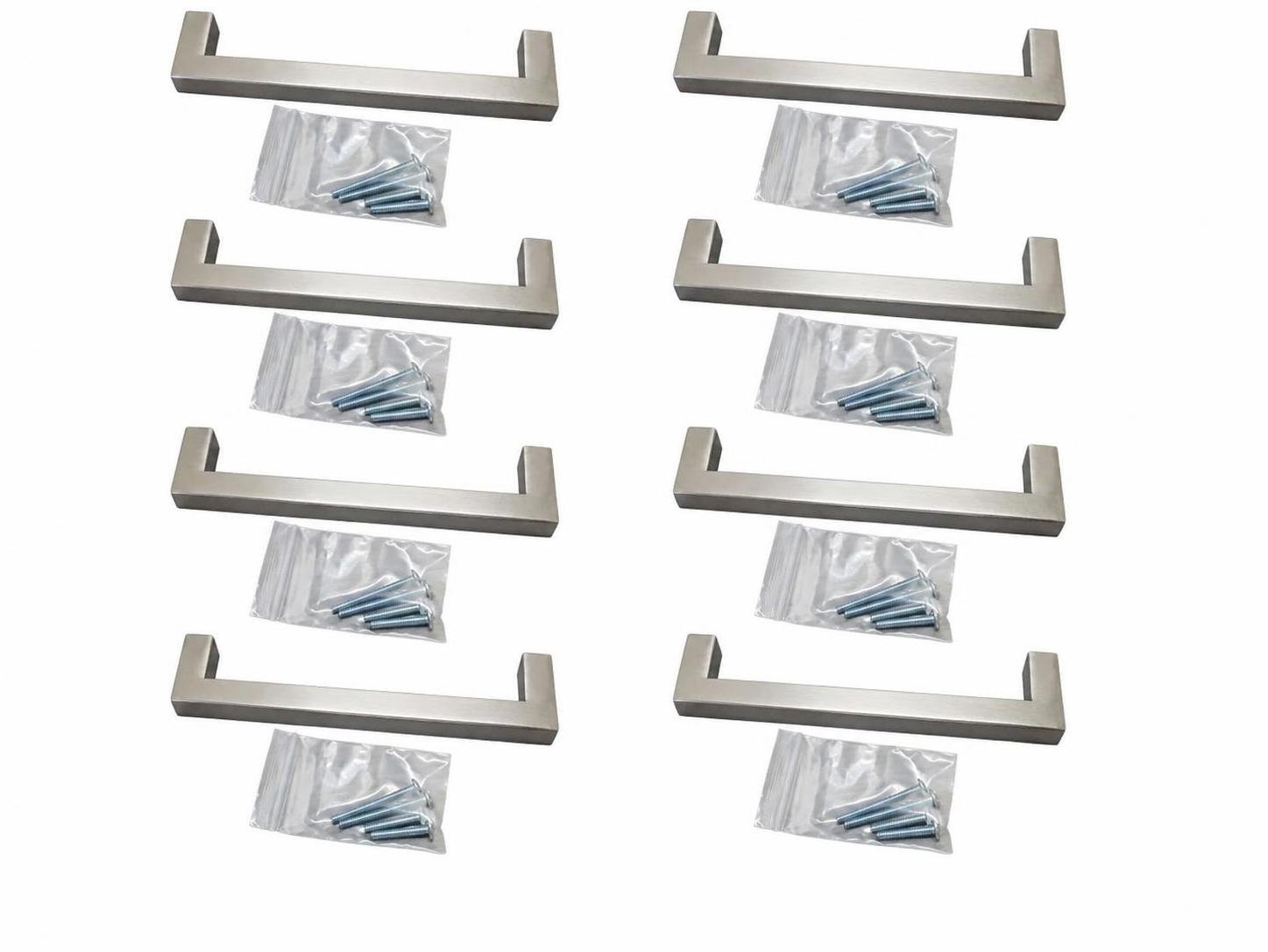 10 - Bar Pull 5-1/16 in Center-to-Center Stainless Steel Cabinet Pull 5-1/2 in - Image 4