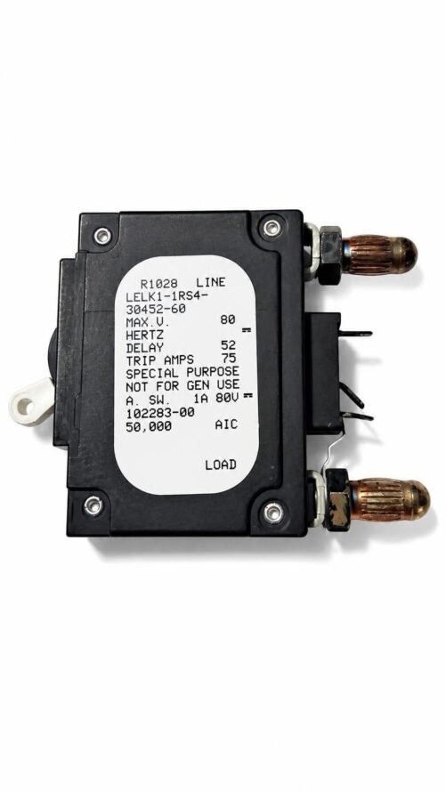 Airpax R1028 LMLK1-1RS4-30452-60 Bullet Breaker 60A 80V 102283 - Tested