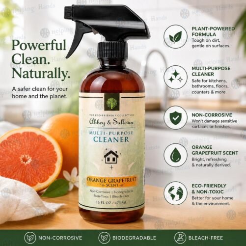 Abbey & Sullivan Multi-Purpose Cleaner Orange Grapefruit Non-Corrosive 16 fl oz