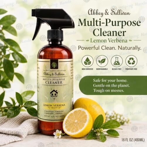 Abbey & Sullivan Multi-Purpose Cleaner Lemon Verbena Non-Corrosive, 16 fl oz