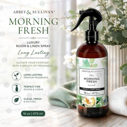 Abbey & Sullivan "Morning Fresh" Luxury Room & Linen Spray Long Lasting 16 oz