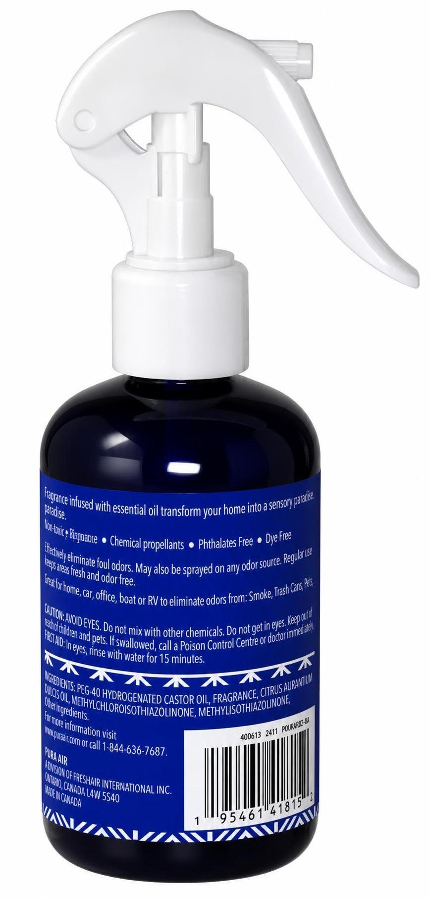 New Bermuda Blue Citrus Scent Linen And Room Spray Air-Freshener 8oz - Image 5