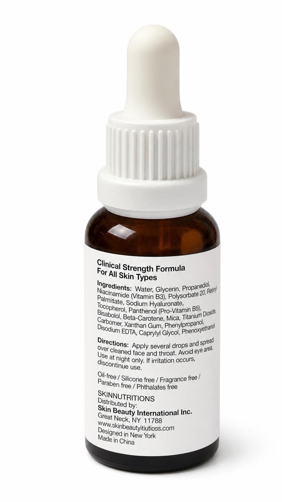 Skin Nutrition Botanicals Double Strength Retinol Night Repair Serum 1.0 oz - Image 2