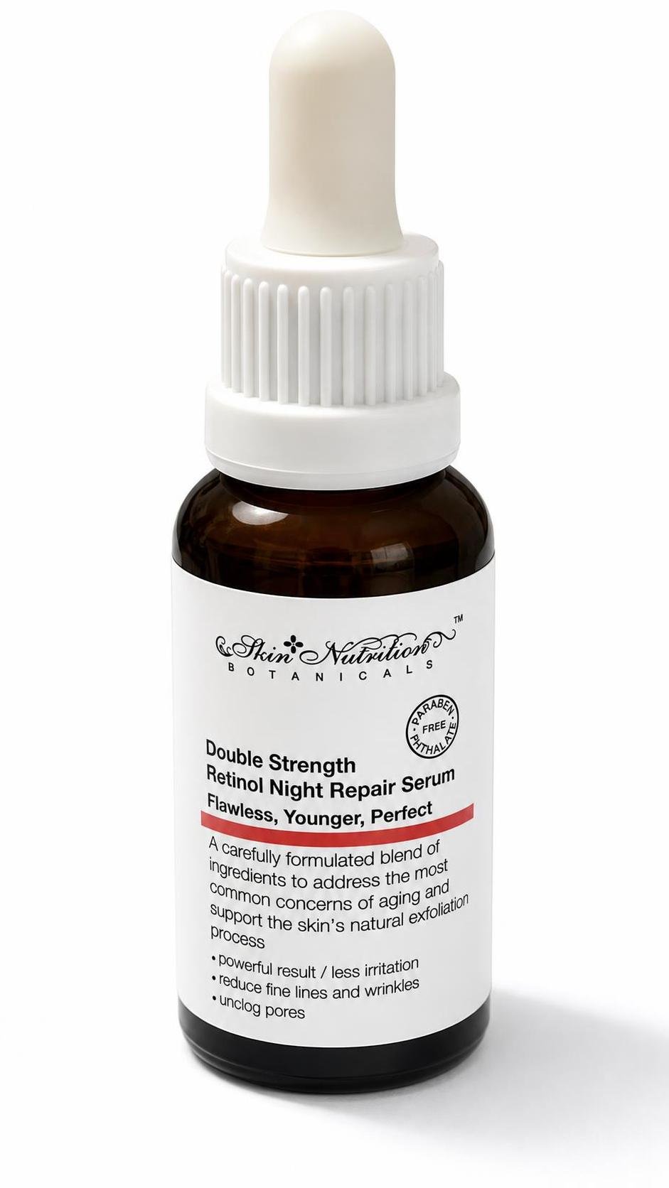 Skin Nutrition Botanicals Double Strength Retinol Night Repair Serum 1.0 oz - Image 3