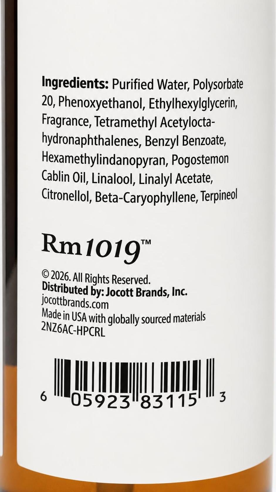 Room 1019 Lavender Cedarwood Room Linen Fabric MIST Refresh Spray 6 fl oz - Image 3
