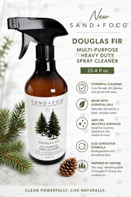New Sand + Fog - Douglas Fir - Multi-Purpose Heavy Duty Spray Cleaner 25.4 fl oz