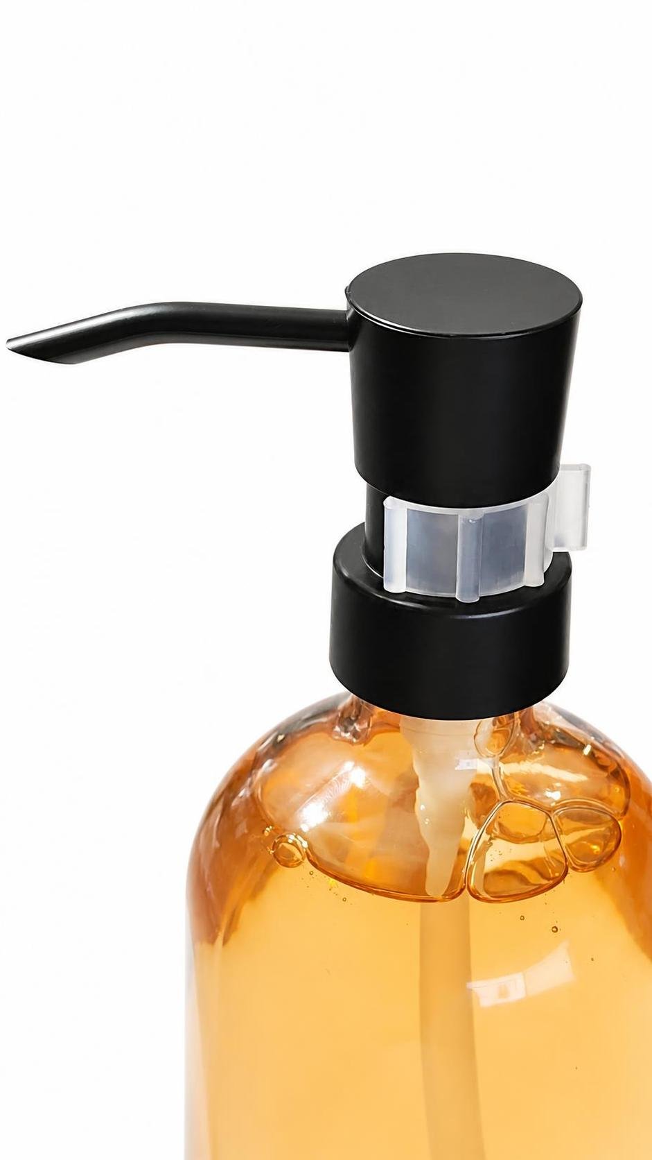 New Scentsational Glass Bottle Tobacco Vanilla Luxury Hand Soap 16.6 fl oz - Image 4